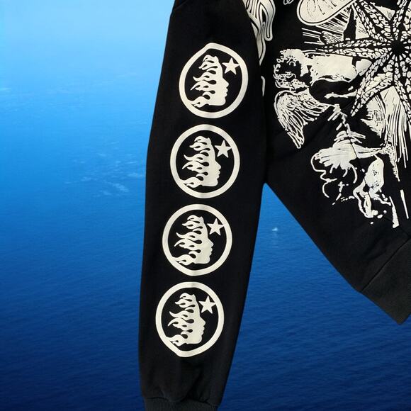 Men's Black Hellstar Hoodie - Picture 7 of 7